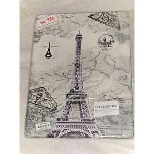 NEW ZZOUGY Tablet Cover Surface Pro X 13in Map Eiffel Protective Chic
